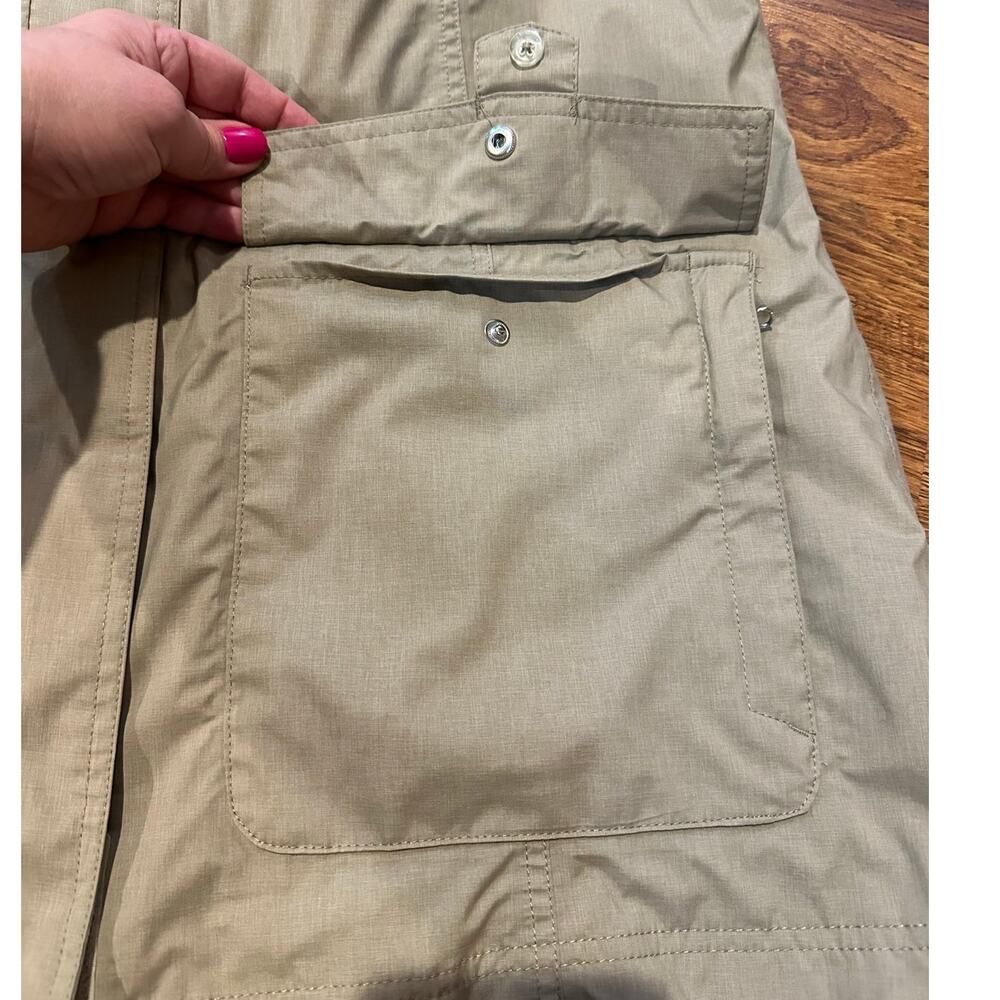 The North Face Carli HyVent Rain Jacket Women’s XL Beige Waterproof Shell - Picture 10 of 15